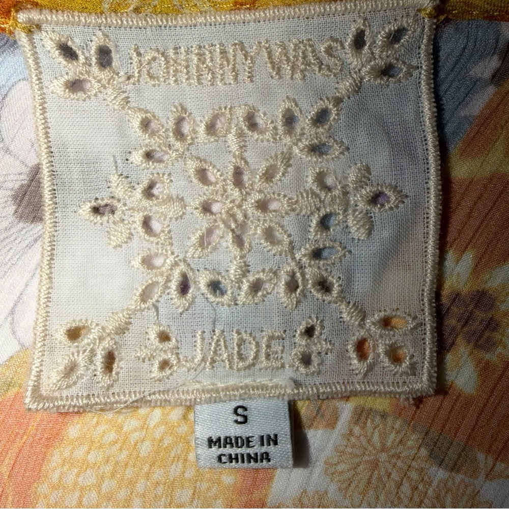 Johnny Was Jade Collection Patchwork Blouse And C… - image 8